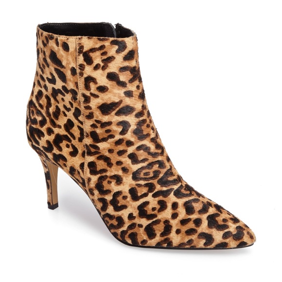 Halogen Shoes - Halogen Leopard Calf Booties